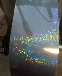 Rainbow hologram inkjet PET/PVC label for color inkjet label printer TM-3500,C7500, VP700,Afinia L801,lx900,lx2000,VP750