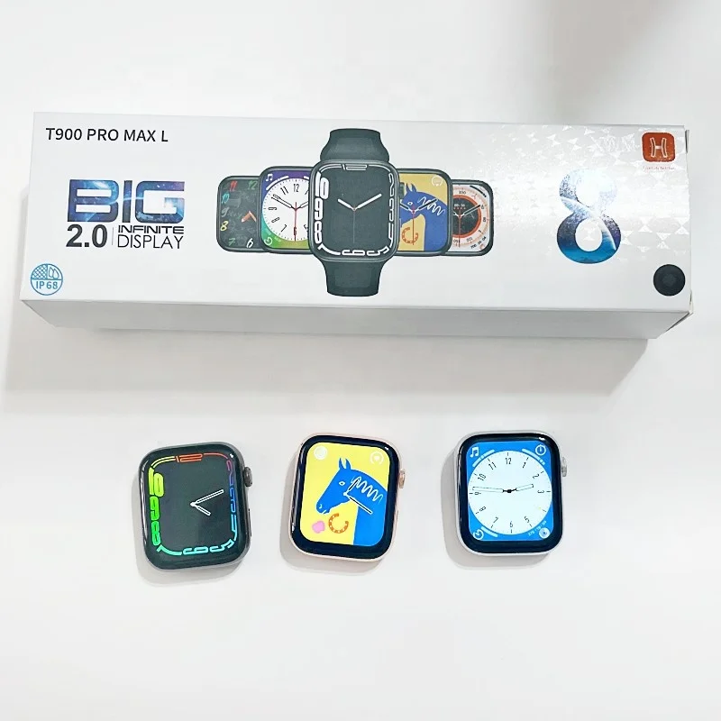 2022 Iwo 8 Smart Watch series 8 smart watch T900 PRO MAX smart watch hw22 pro series 8 T900 PRO MAX L smartwatch