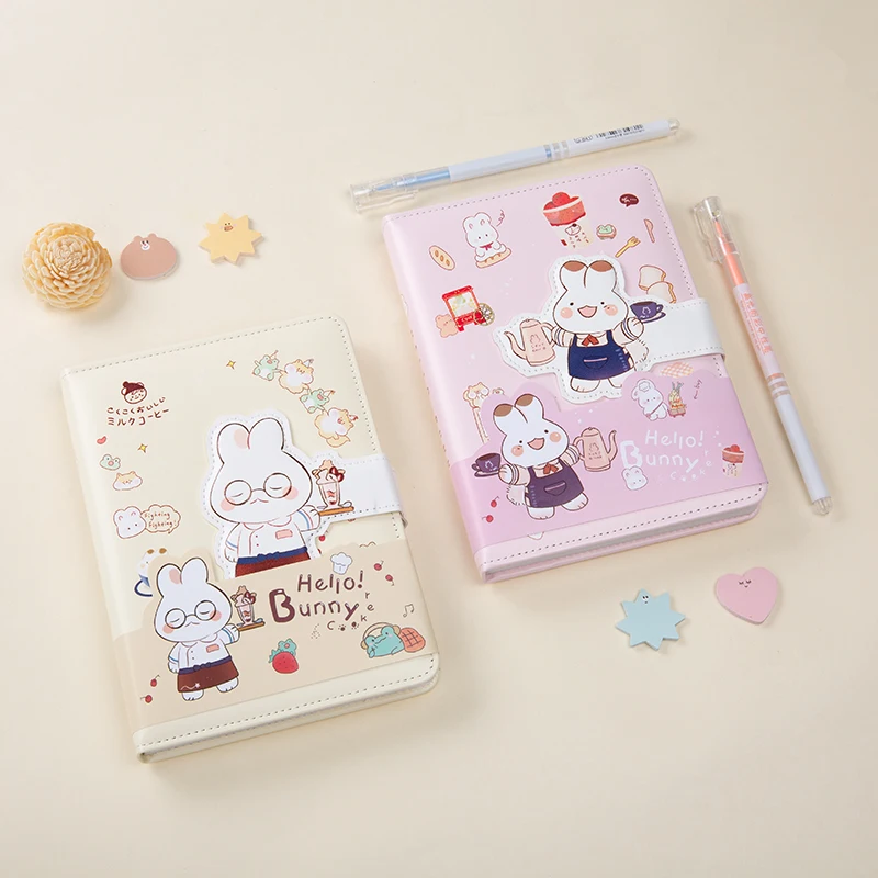 Hard Cover Tap Binding Sew Binding Customized Design Pu Tape Binding Manucript Book 2 Quire A5 Counter Book 192 Pages Hard Cove