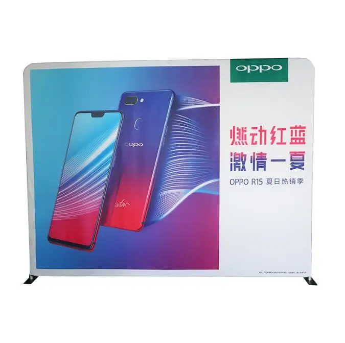 10ft Aluminum Frame tension Fabric Display Trade Show Booth Pop-up Backdrop Equipment