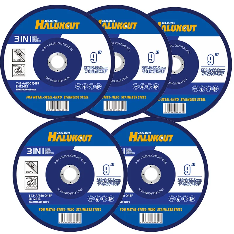 HALUKCUT T41 9 дюймов 230*2*22 23 мм Высокое качество и более прочный режущий диск