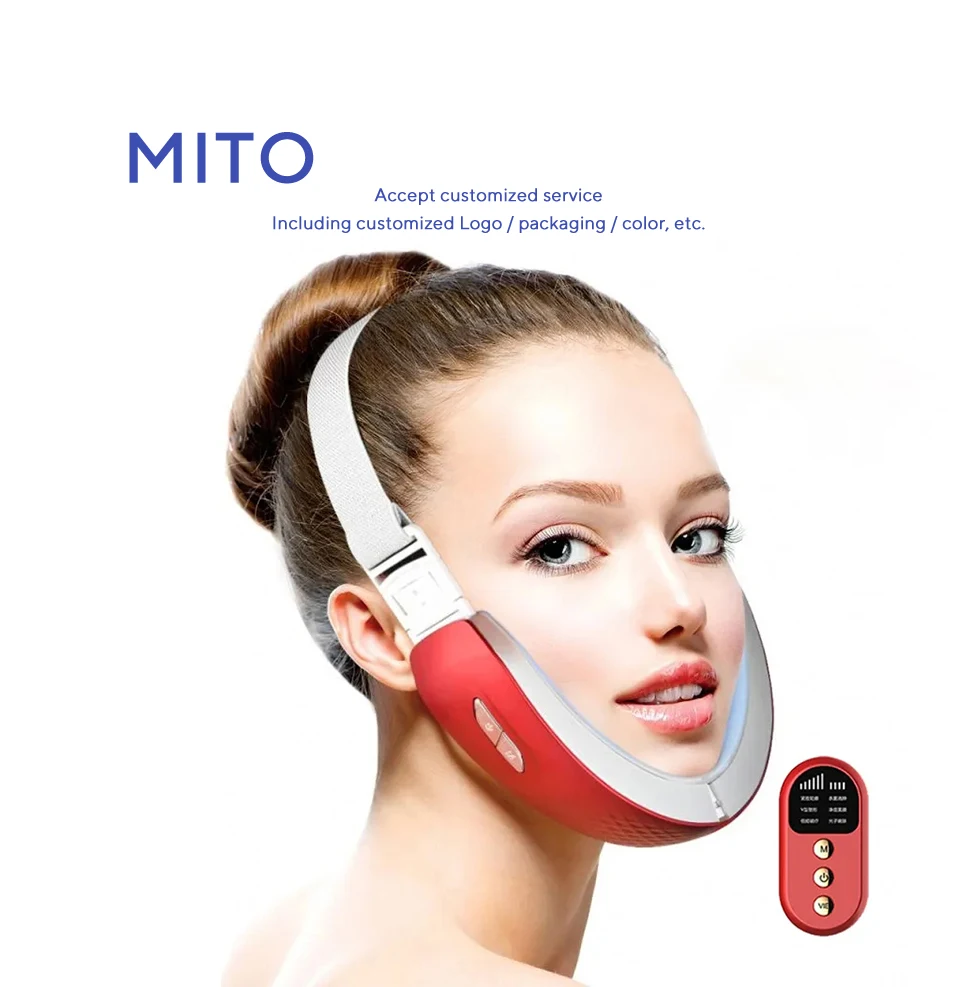 OEM Vibration RF V Shape BeaAuty Equipment Hot Products for Home Use Facial Massager and Skin Tools