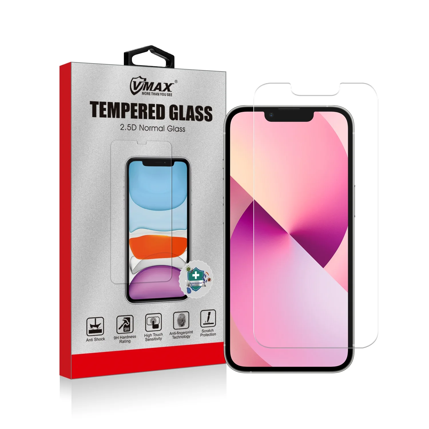 Защитная пленка для экрана для iPhone 13 12 11 Pro 5,4 6,1 6,7 дюймов HD защитная пленка из закаленного стекла с защитой от царапин класса премиум работает с большинством чехлов