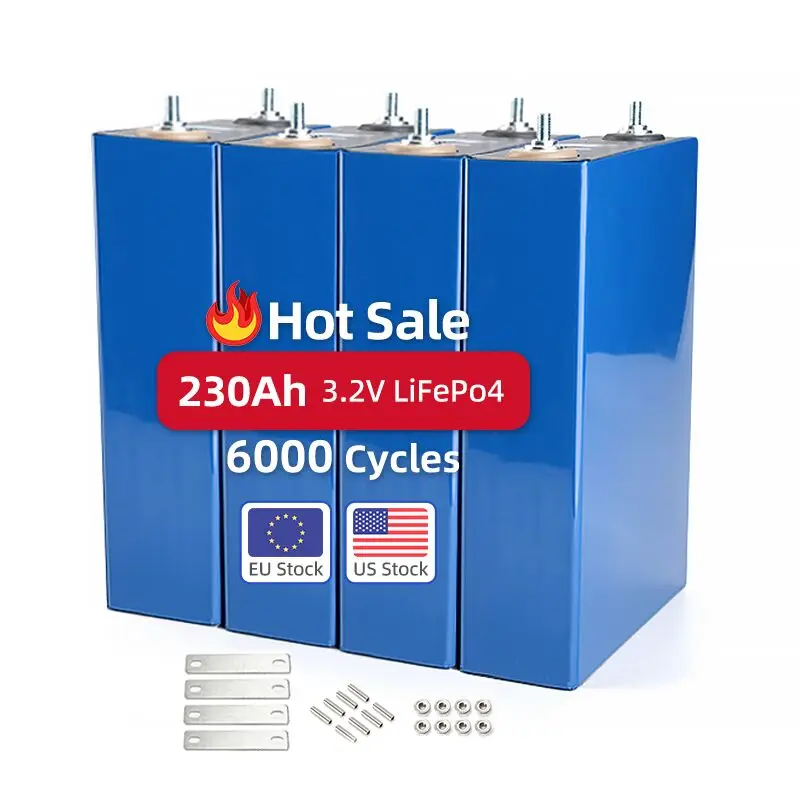 Factory Direct Sale Grade A 3.2v 230Ah Battery Rechargeable Baterias De Litio Lifepo4 Battery For RV boat solar With Oem Service
