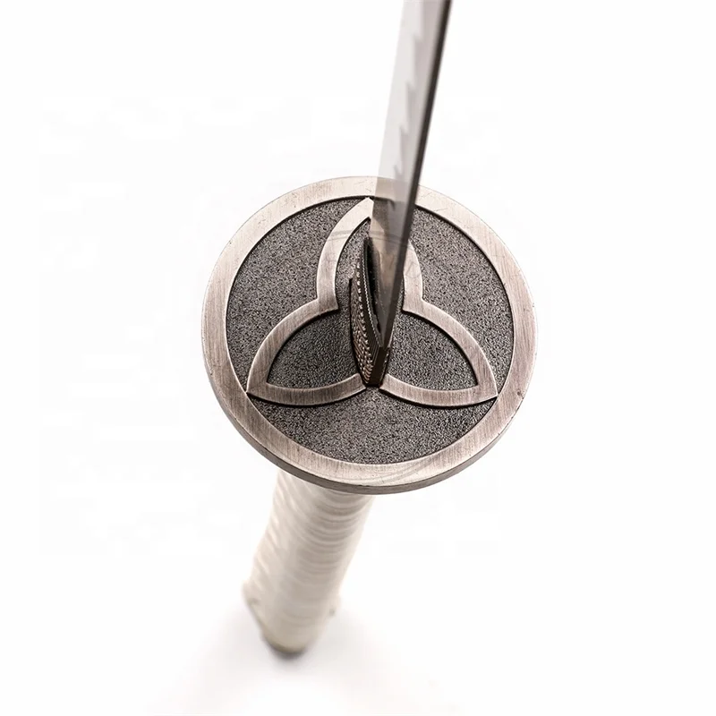 Real Japanese Samurai The Walking Dead Michonne Sword Katana Replica