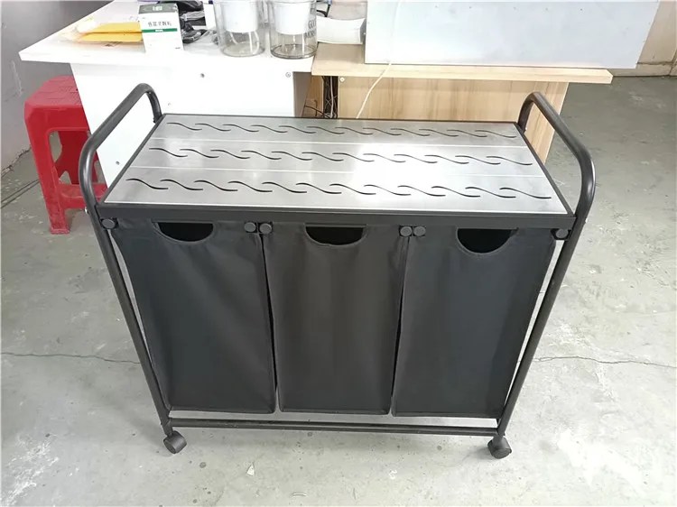 2/3/4 Compartments Customized Laundry Basket New Design