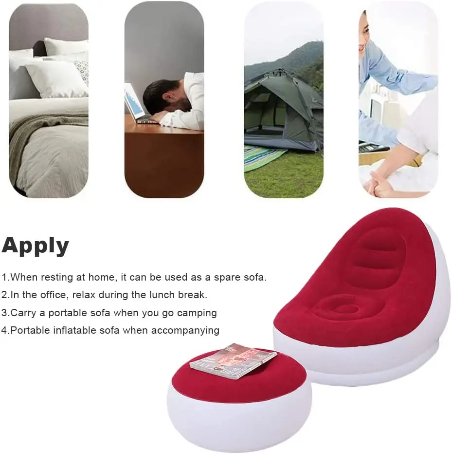 Luxury And Comfort Outdoor Inflatable Lounge Air Sofa Inflatable Chairs And Sofas Inflatable Sofa