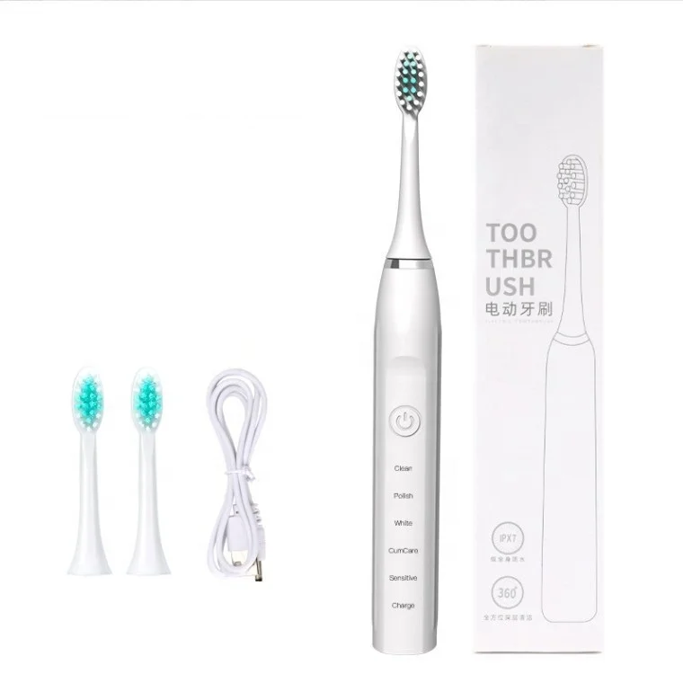 Oral Care Rechargeable Vibrate Smart Timer Sonic Electrical Electronic Electric Tooth Brush Toothbrush