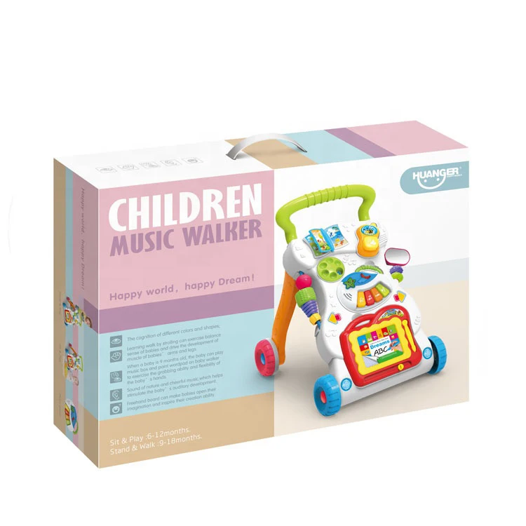 Wholesaler Stroller Car With Music 3 In1 Handheld Baby Walker