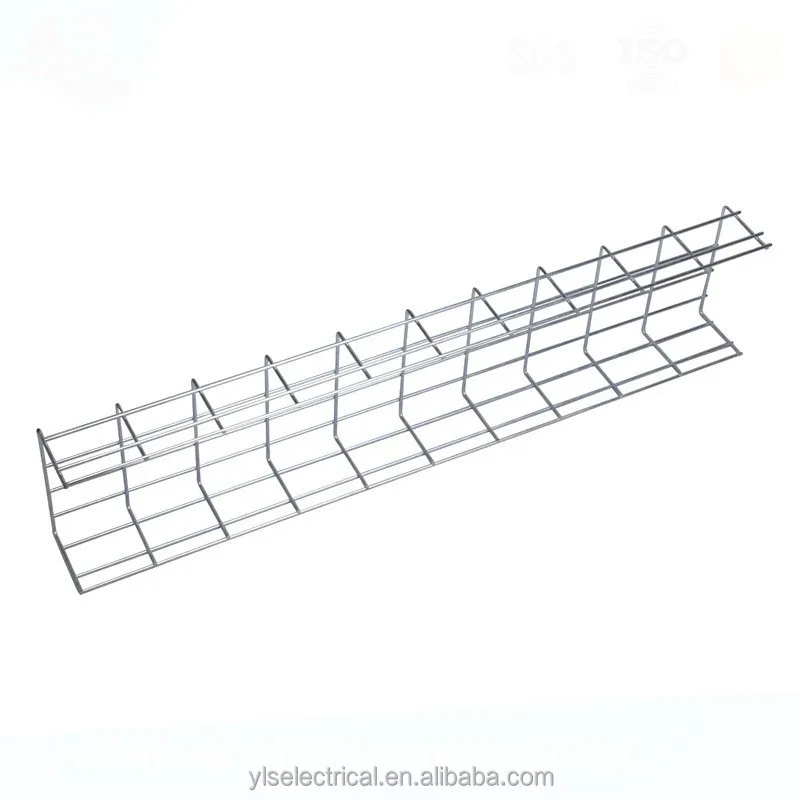 Hot selling  Electric Galvanized Steel Wre Mesh Cable Tray With Customized
