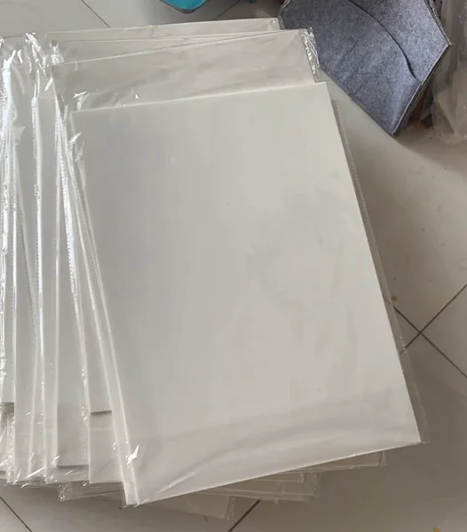 A4 30*21 cm lowest price felt material sublimation blank car air freshener ,without cut