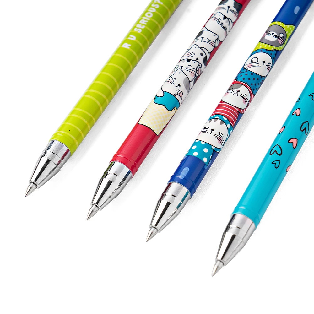 Wholesale Supermarket School Supplies One Stop Stationery Solution Supplie OA30 Kawaii Cute Eraser Gel Ink Pen