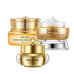 Wholesale Collagen Facial Repair Cream Private Label Custom Logo Organic Vitamin C Snail Skin Whitening Face Cream