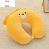 Creative cartoon animal u pillow dinosaur lion car neck pillow hot sale plush toys can be wholesale customized logo