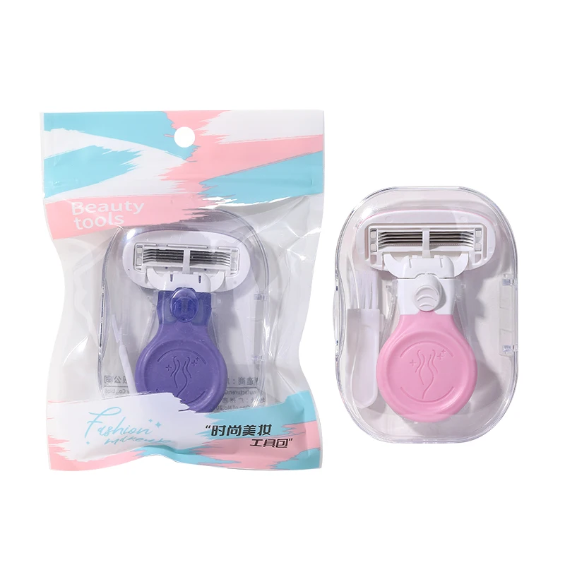 LMLTOP 5 Blades Female Shaving Razor Sy311 OEM Plastic Hotel Disposable Shave Razor Body Underarm Hair Removal Shaving Knife