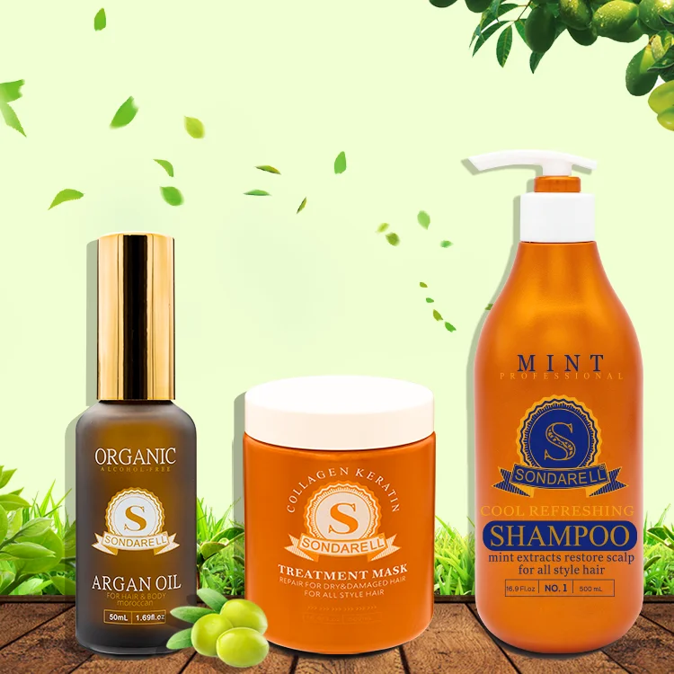 SONDARELL wholesale ice mint ginger cooling shampoo