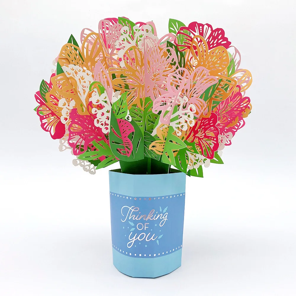 3D Greeting Cards Christmas Cards Pop Up Holiday Postcards  Anniversaries Card for  Valentines Friend Kids Appreciation Gifts