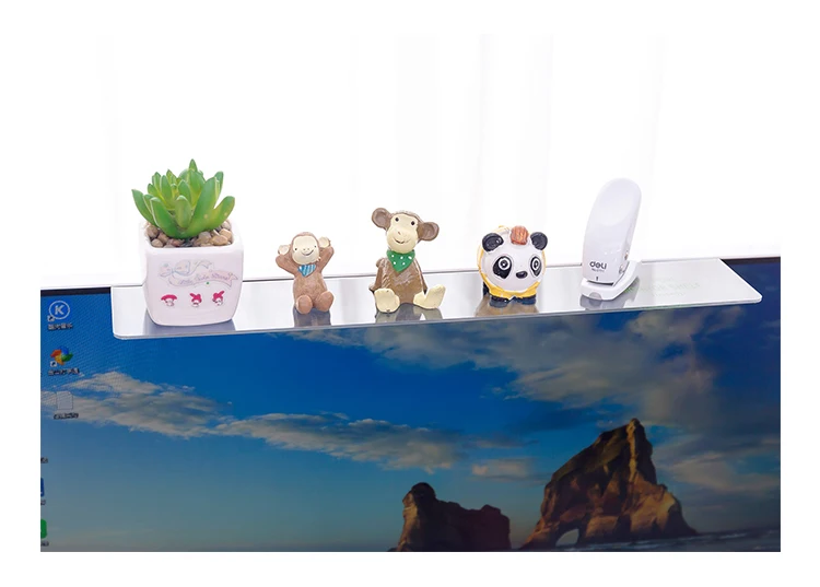 
Computer monitor storage rack Sticky Notes Holder Self Stick Notes Memo Board Message Pad for Monitors 