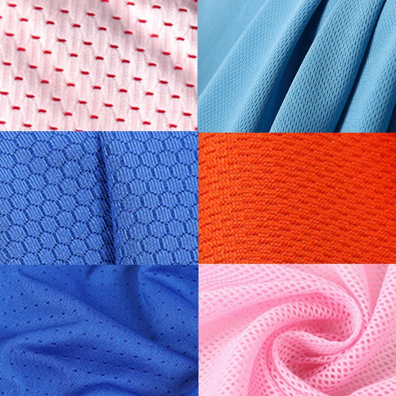 Hot Sale 148cm 260g, Pants Clothing Suit Elastic fabric Breathable Knit 100% Polyester Bird Eye Wicking Mesh fabric/