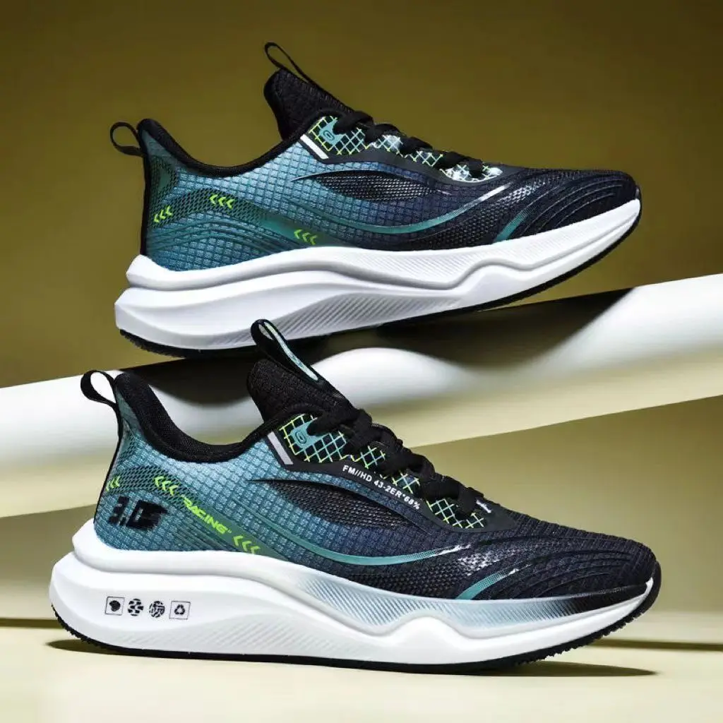 Wholesale men summer new model lightweight breathable air cushion running sport shoes mss-726