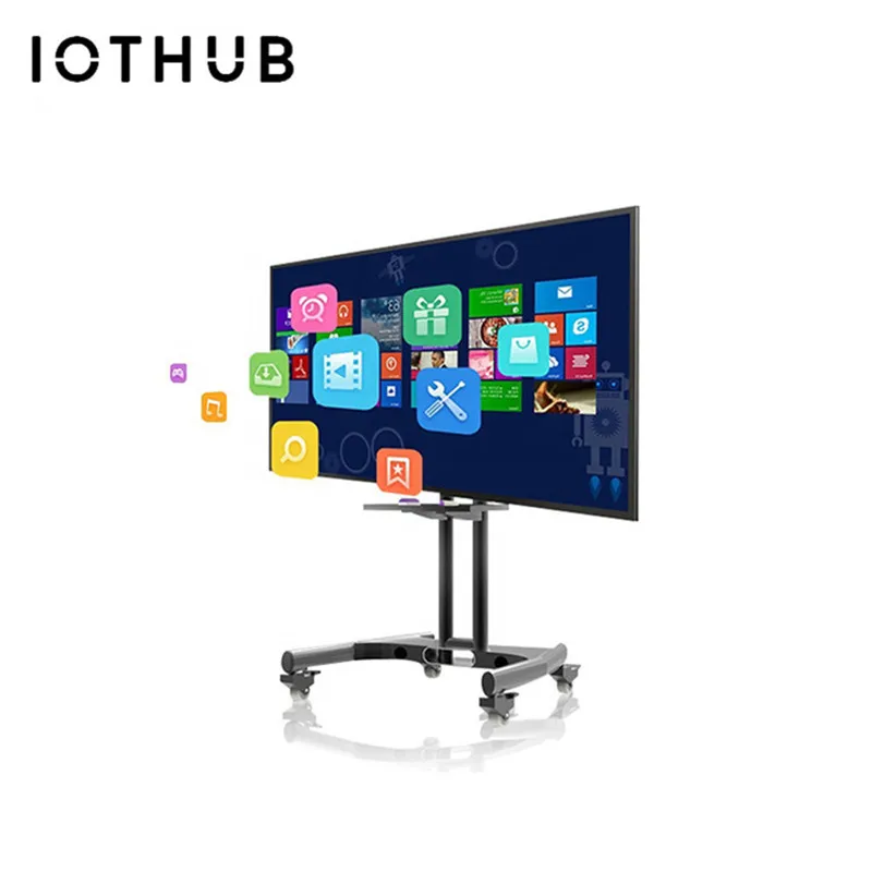 Customized 4K Interactive Whiteboard Meeting Light Resistance 100 Inch Optical Whiteboard For Conference