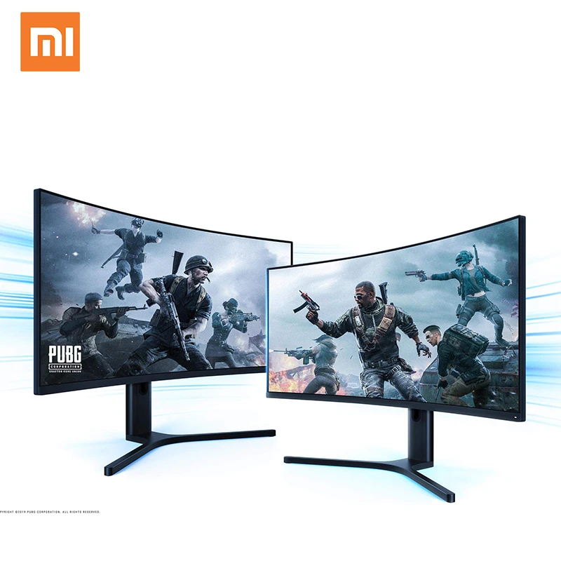 
Xiaomi Mi Curved Gaming Monitor 34Inch 3440 * 1440 144hz 300cd/m2 Frameless Curved Screen Pc Xiaomi Gaming Monitor 