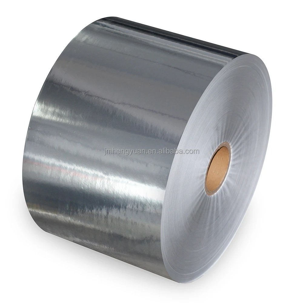 Factory 50um Metailze BOPP Bright SliverJumbo Label Material Polypropylene Sticker PP Label Stock Jumbo PP Sliver Label