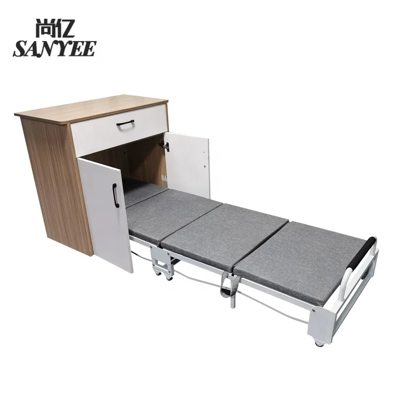 Murphy fashion design Bed Cabinet bed folding foam bed space saving furniture for Home, office, hospital SY-R2109