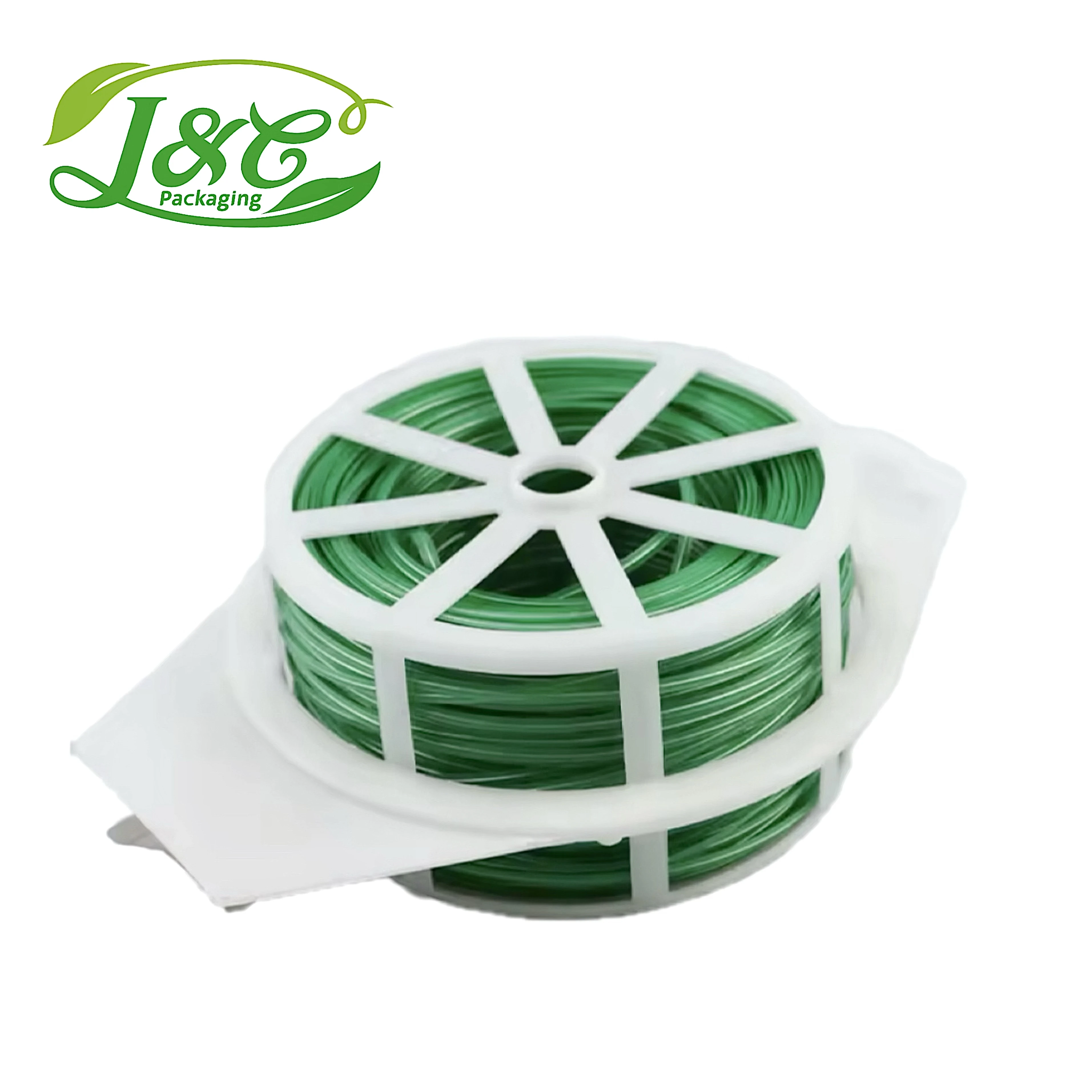 Tpr Covered Galvanized Steel Tie Round Plastic Soft Garden Plant Twist Ties Ratchet Strap Nylon Rope Irrigation Supplies