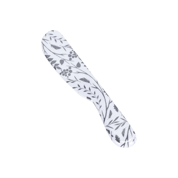 Переводные картинки, кухонный нож из меламина для сливочного покрытия, нож для сыра и торта