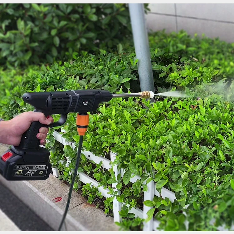 DTWA5-0001 garden magic hose pipe expandable water spray gun black