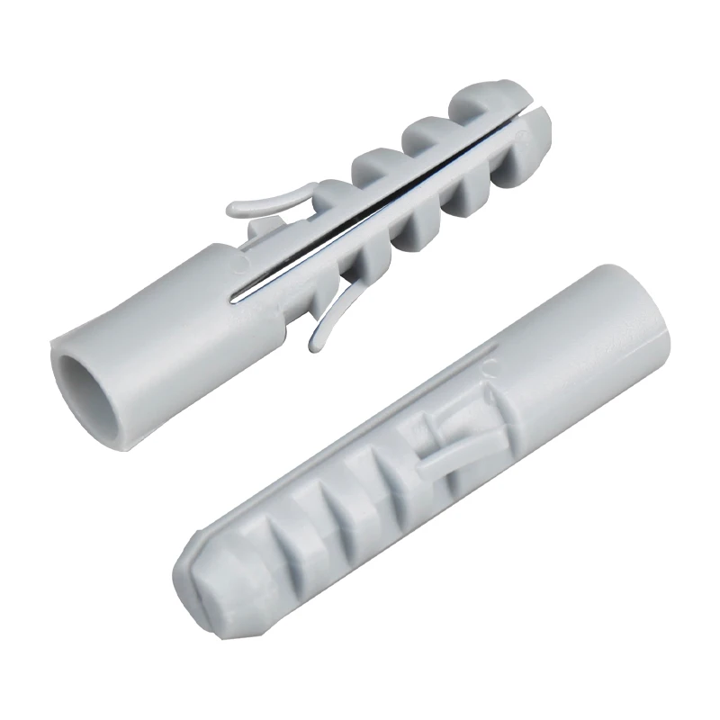 China cheap customized expand nails plastic screw hole plugs concrete wall anchor plug with 1000 Pcs/bag