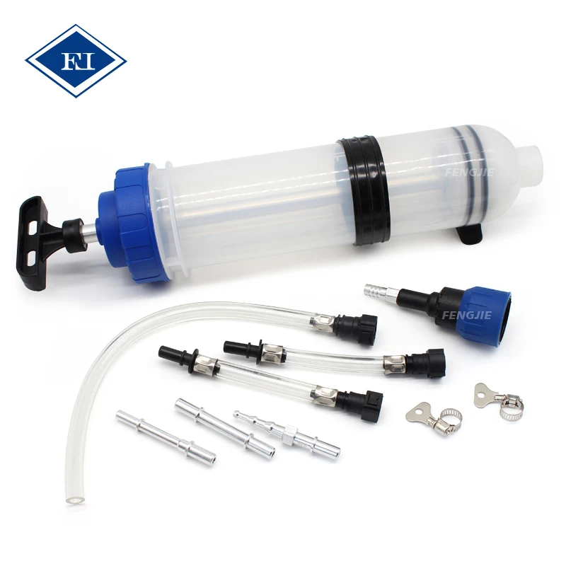 Universal 1.5L Car Brake Fluid Repair Tool Vacuum Exchange Drain Pump Oil Bleeder Kit For Oil Filling And Extraction