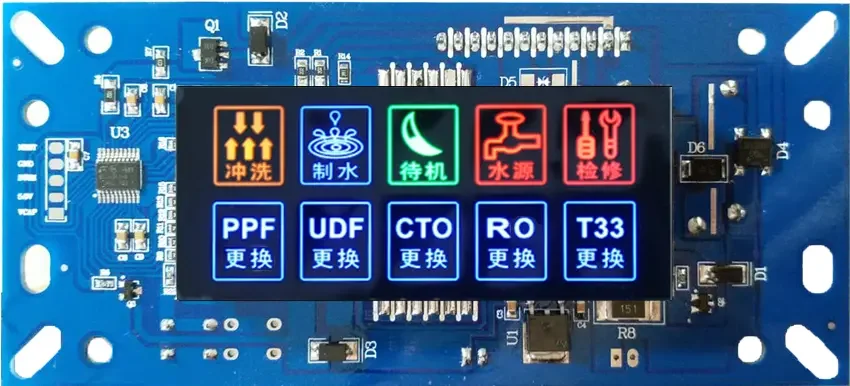 Controller of 5 Stage Reverse Osmosis Water Filter System RO Water Purifier Control Board Pcb Panel