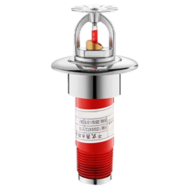 Factory cost 3mm/5mm glass bulb 68 degree dry type fire sprinkler automatic Fire Sprinkler System