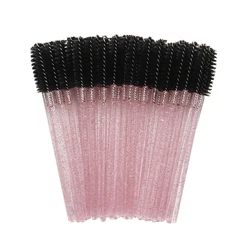 Disposable Crystal Glitter Makeup Brushes glitter mascara wands glitter lash wands