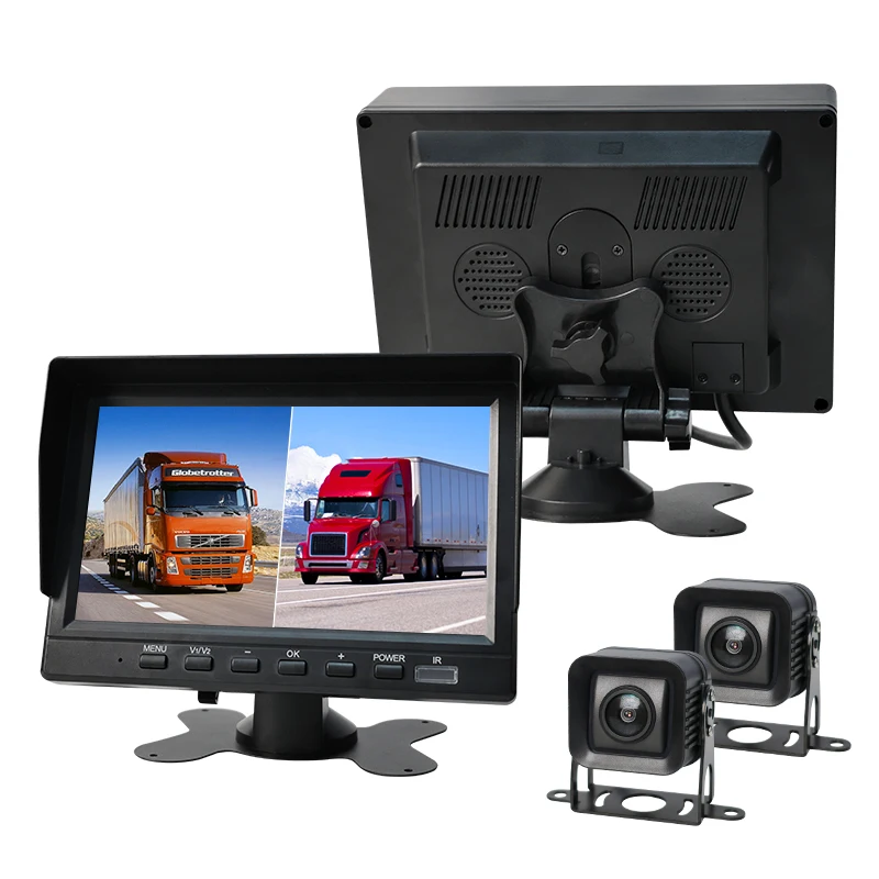 Best buy Waterproof IP67 DC 12 AHD Full color SD card car front and rear reversing electric camera kits alarm system for vehicle