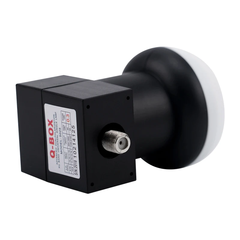 Q-BOX 5025 высокое качество Tengo Q-BOX Universal Ku Band Single LNBF