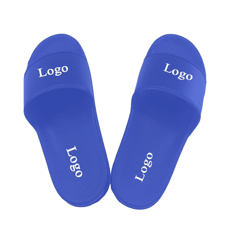 2024 Latest Design Black Color Non-slip Original High Quality Fashion Slides for Men