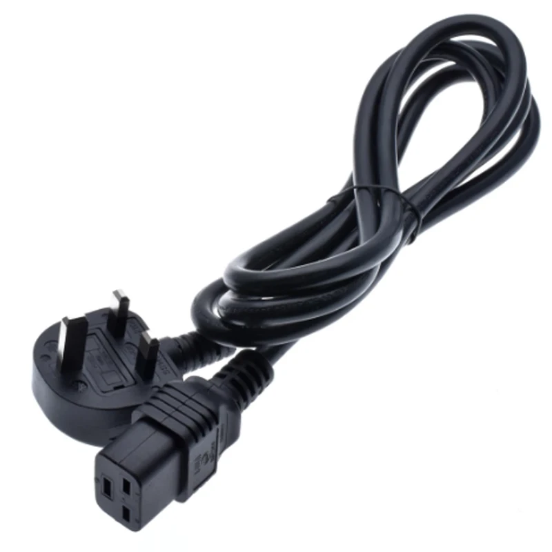 UK to IIEC C19 power cable 1.8M 16A250V power connect cord 3*1.5mm Type-G BS power cable