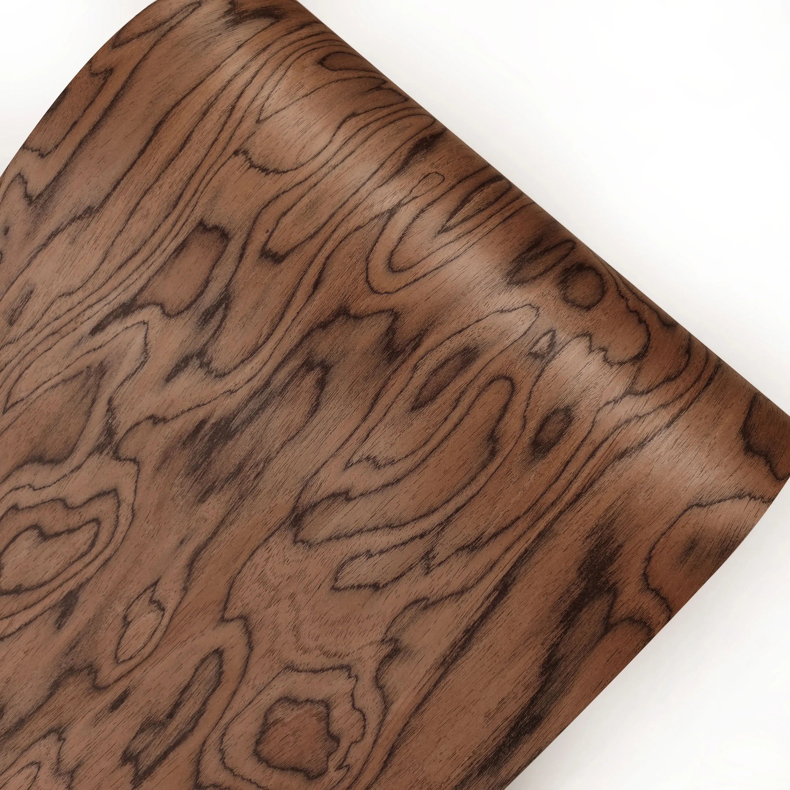 Wholesale Outlet Sales Exterior Engineered Veneer Rubber Wood Sheet Home Decorating Door Wall Floor Colorful Engineered Veneer