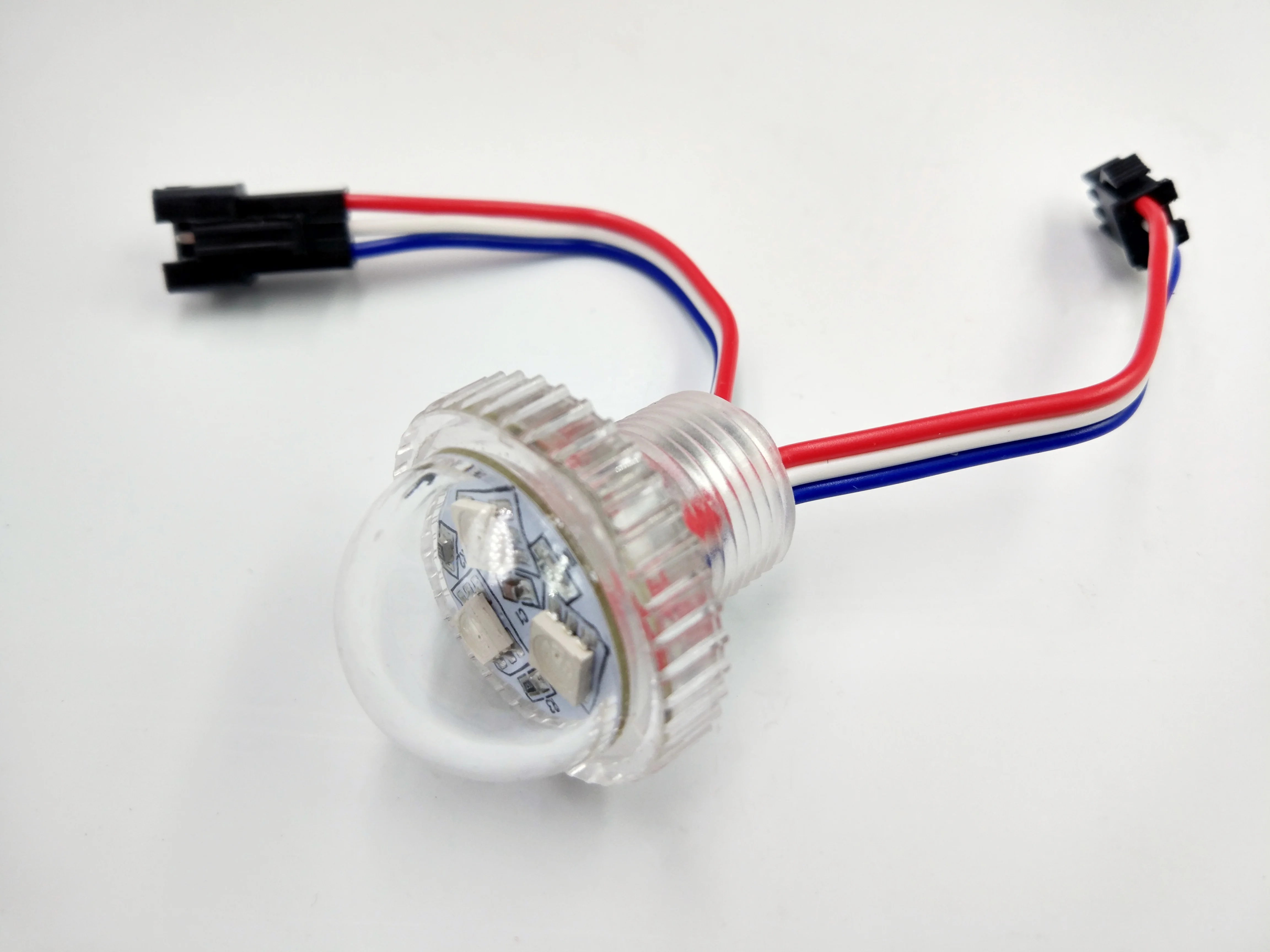  SMD 5050 IP66 26 мм DC12v светодиодный пиксельный развлекательный Светодиодный точечный светильник для аттракционов 3 светодиода smd5050 rgb pixel