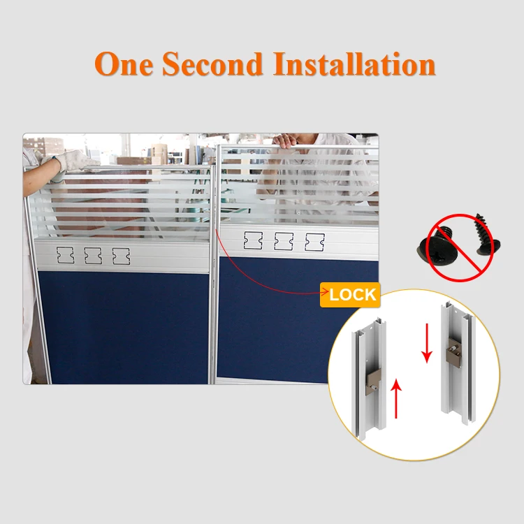 T8 popular office partition modern workstation MDF desktop office furniture workstation