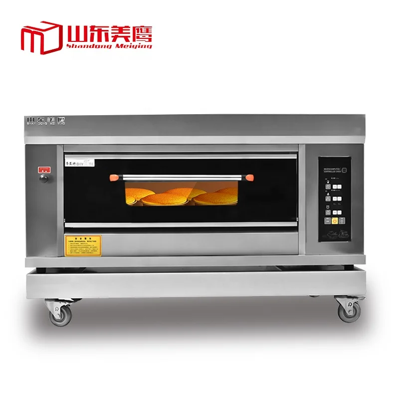 MQK Commercial Industrial Bread Cake Baking Oven Multi-function Pita Pizza Gas For