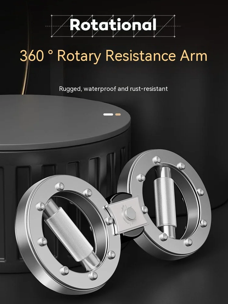 Kewang 360 Degree Rotating Grips  Spinning Burn Muscle Training Burn Machine with Gloves Wrist Bands