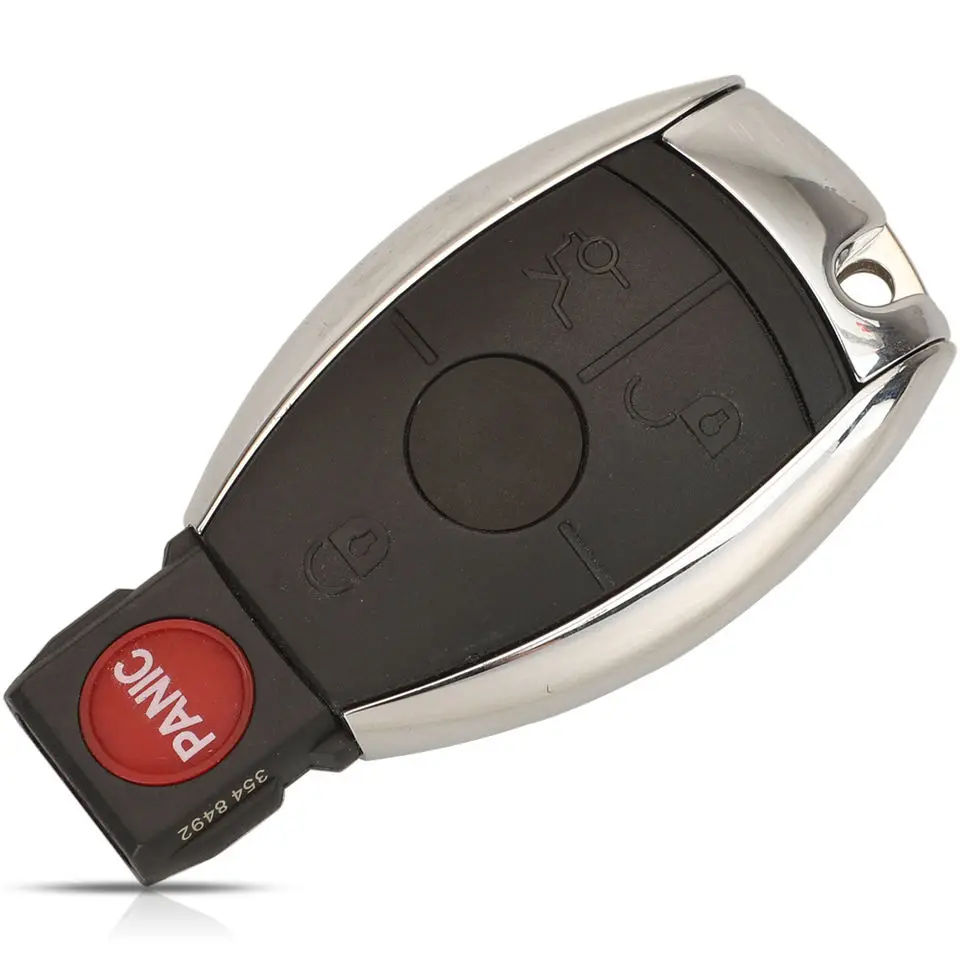 3 4 Buttons Keyless go Entry Remote Car Key Case  W203 W210 W211 Amg W204 C E S Replacement Key Cover Fob For Mercedes Benz