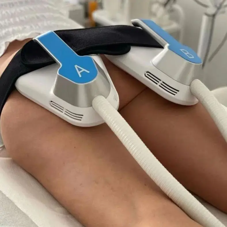 Professional 5 handles ems sculpting machine neo rf bodi sculpting body slimming shaping muscle building machine