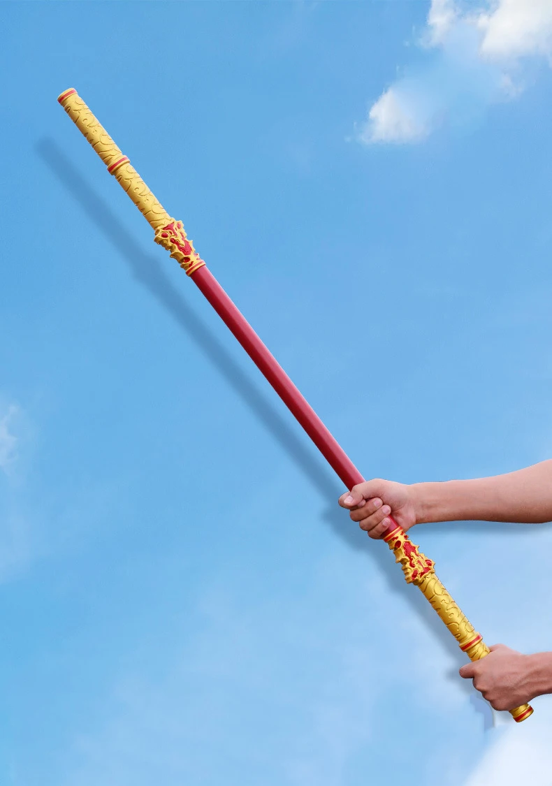 Pu Foam Ruyi Jingu Bang Polyurethane Sword Toy Cool Weapons For Move And Game Cosplay Props Safe Material PU Sword Toy For Kids