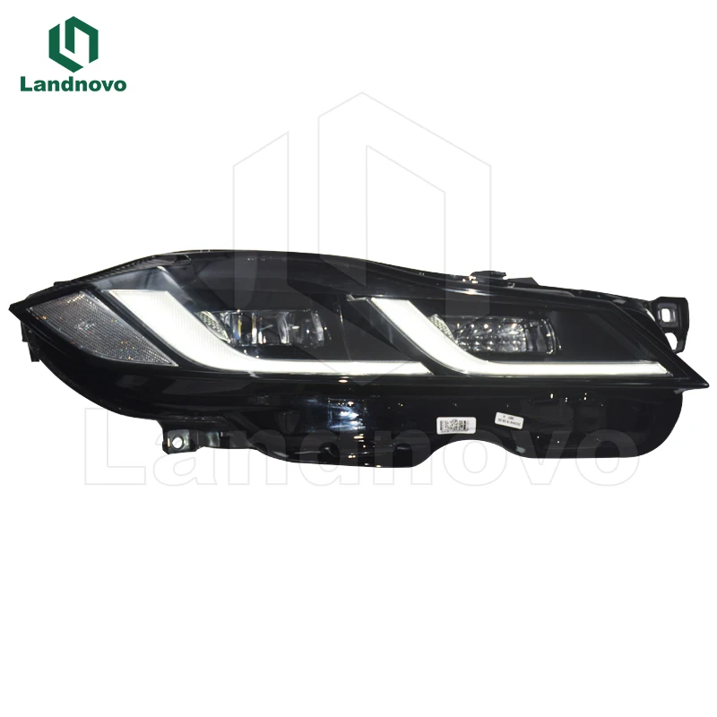 Muhuang Led head light for Jaguar XF Fpace 2017-2020 headlamp upgrade to 2021 LED lamp for For Jaguar XF F-pace 2017-2020