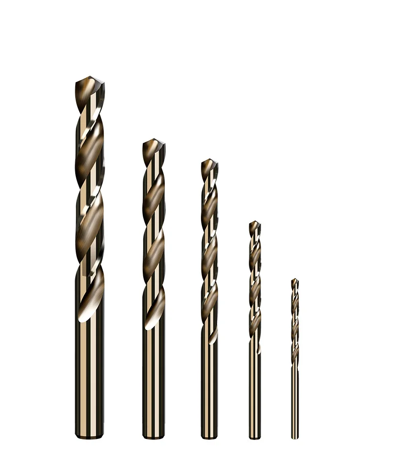Straight Shank HSS M35 Cobalt Drill Bits Twist Drill Bit for Hard Metal Stainless Steel Cast Iron